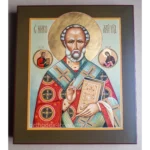 Nicholas the Wonderworker Orthodox Icon 27x31