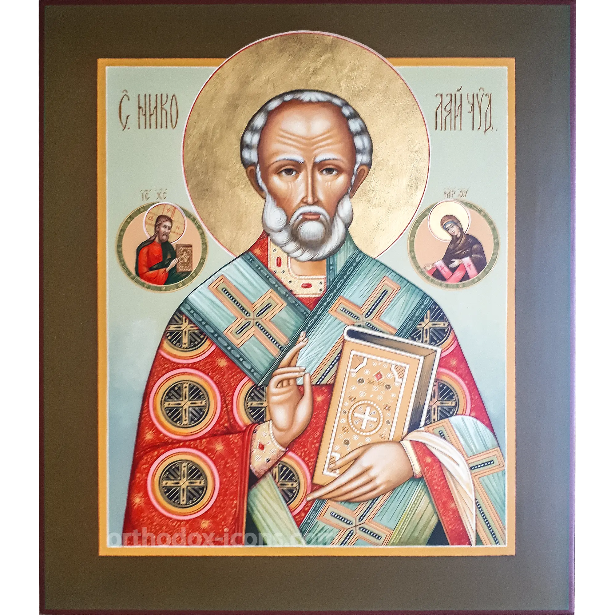 nicholas-the-wonderworker-orthodox-icon_27h31 Nicholas the Wonderworker Orthodox Icon 27x31