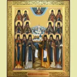 The Optina Elders Orthodox Icon