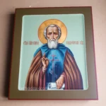 Sergius of Radonezh Orthodox Icon 27x31