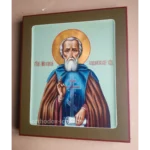 Sergius of Radonezh Orthodox Icon 27x31