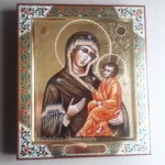 Tikhvin Icon of Virgin Mary 27x31