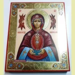 Word Made Flesh Icon of Virgin Mary