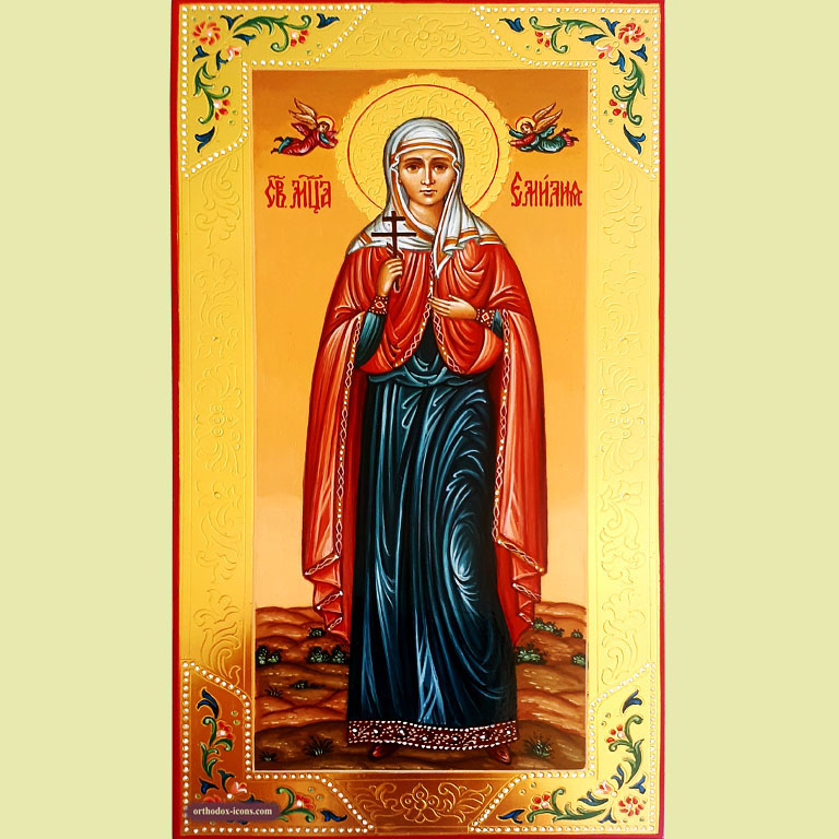 Emmelia of Caesarea Orthodox Icon