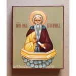 Luke the New Stylite of Chalcedon Orthodox Icon
