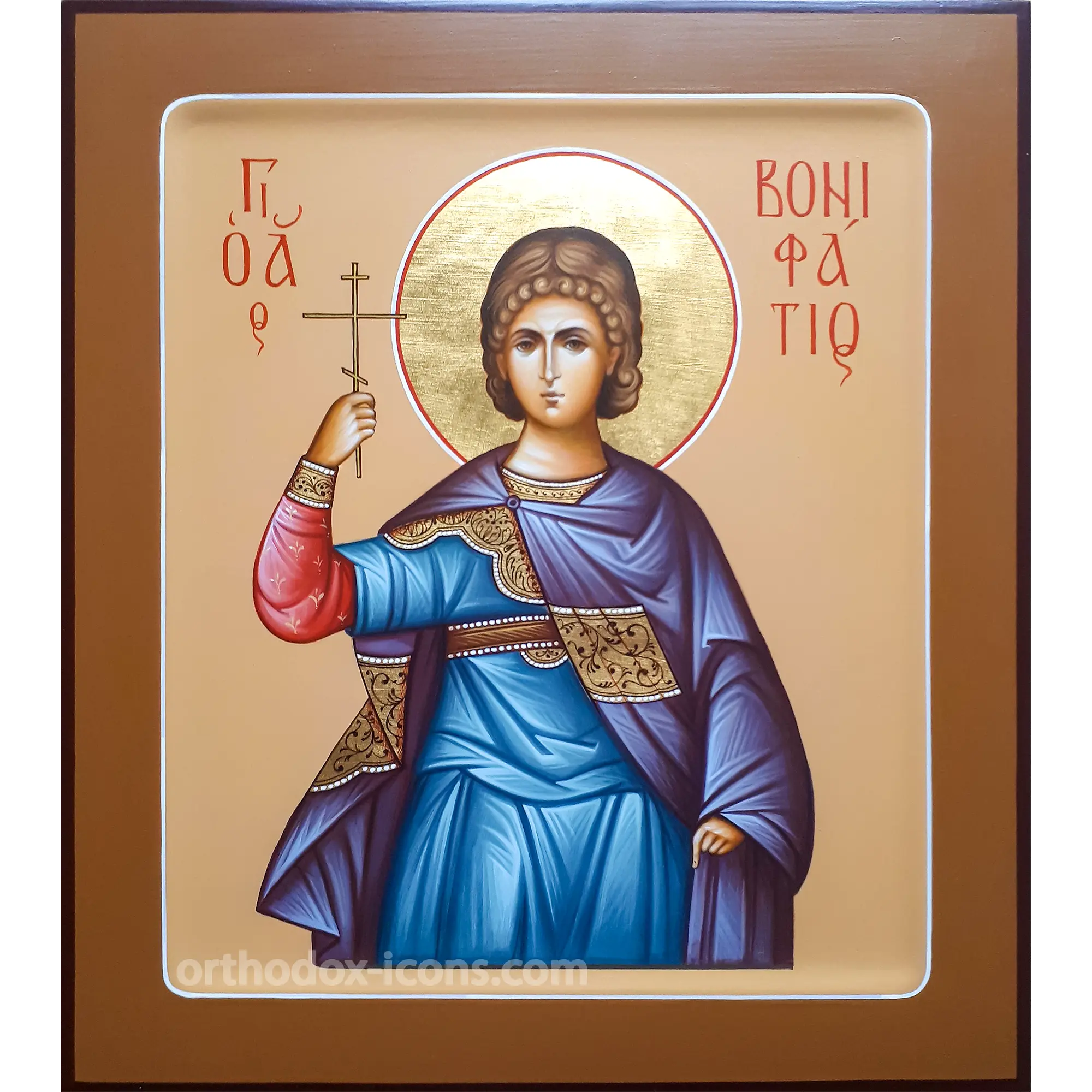 st.-boniface-orthodox-icon St. Boniface Orthodox Icon