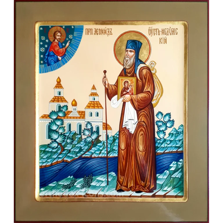 Leonid of Ustnedumsk Orthodox Icon