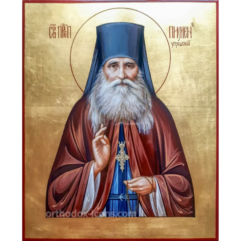 Pimen of Ugresh Orthodox Icon
