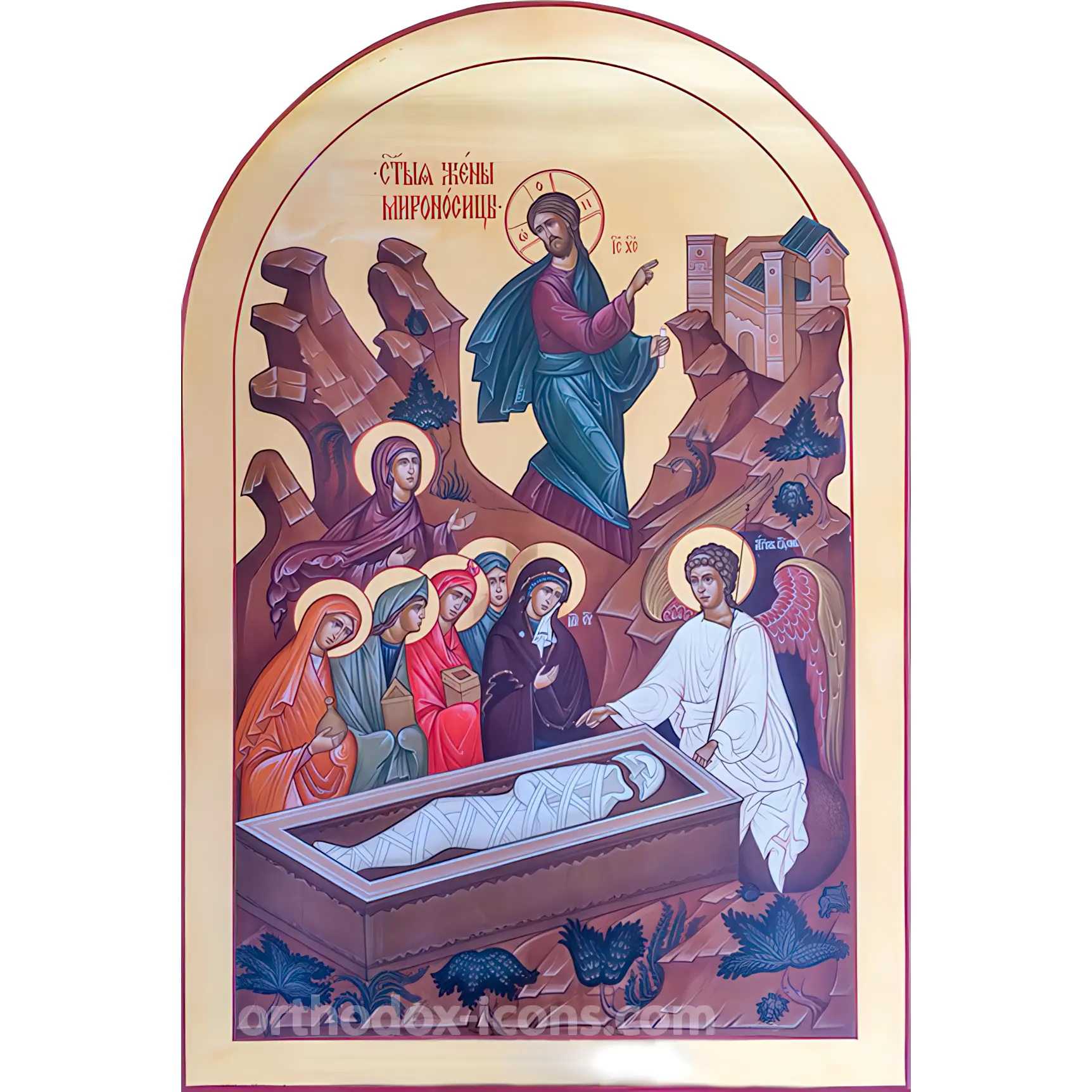 myrrhbearers-orthodox-icon-1 Myrrhbearers Orthodox Icon