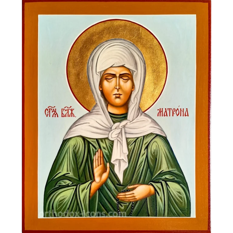Saint Matrona of Moscow Icon