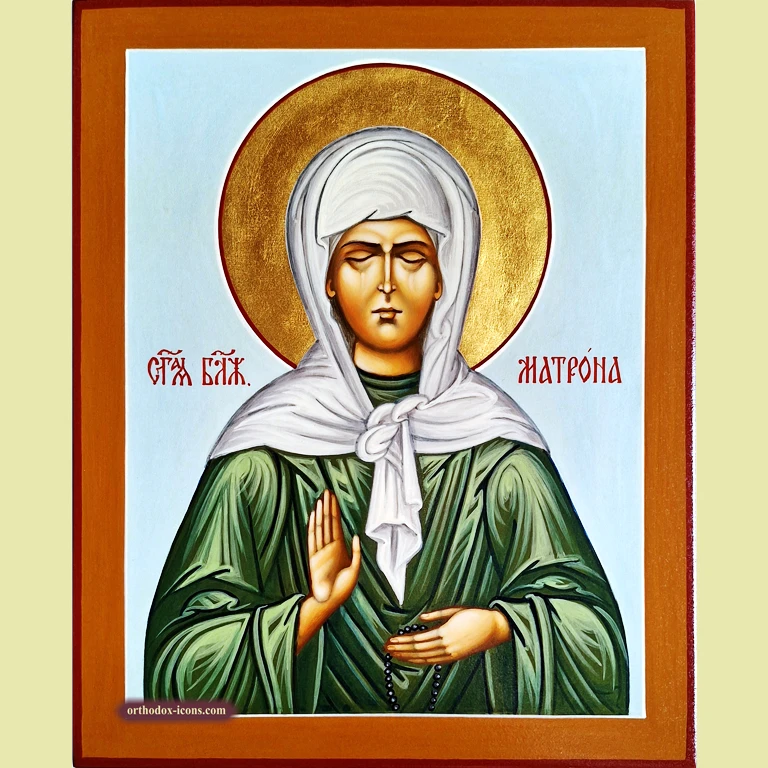 Saint Matrona of Moscow Icon
