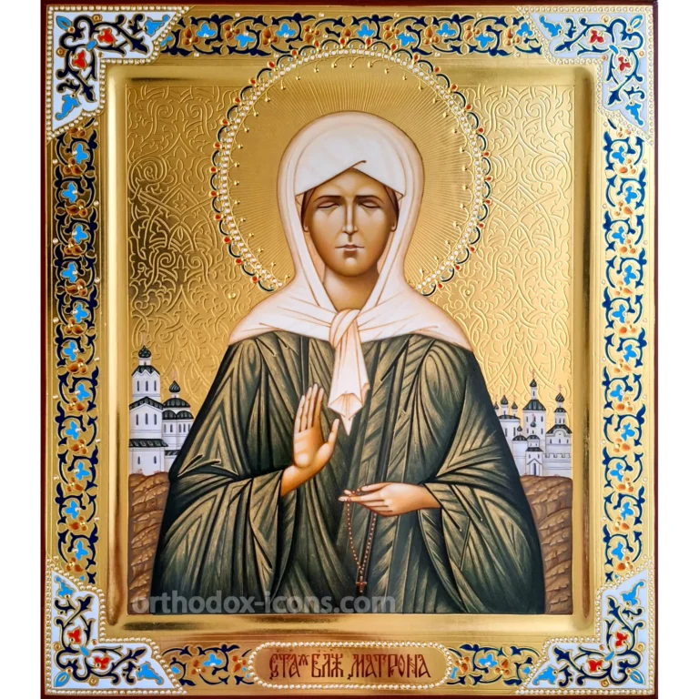 The Icon of Matrona of Moscow