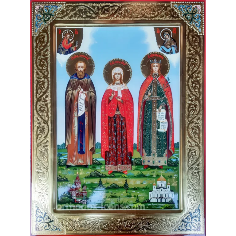 Patron Saint Family Icon