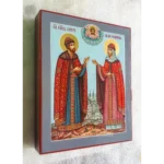 Hand Painted Icon of Saints Peter and Fevronia of Murom