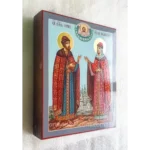 Hand Painted Icon of Saints Peter and Fevronia of Murom