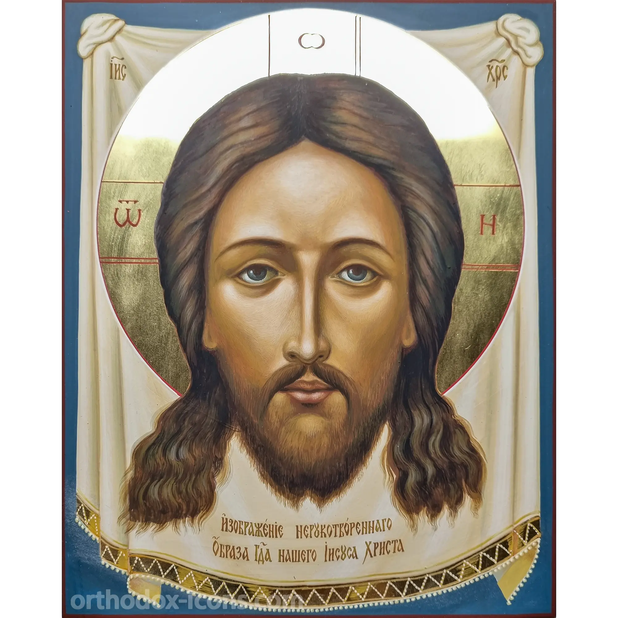 hand-painted-icon-of-the-holy-face-4 Hand Painted Icon of the Holy Face