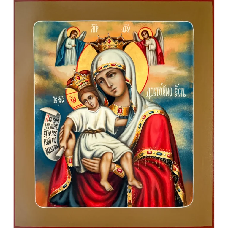 axion estin mother of god icon