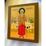 blessed xenia of st petersburg icon with smolensk chapel