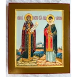holy peter and fevronia of murom icon