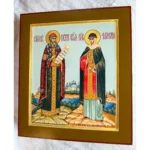 holy peter and fevronia of murom icon