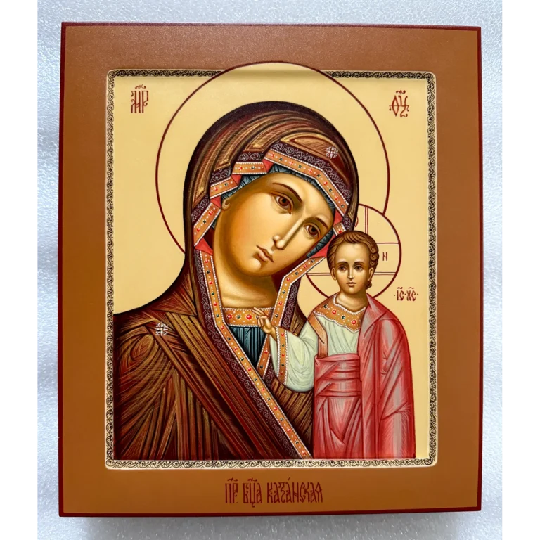 Kazan Mother of God Orthodox Icon | Hand-Painted