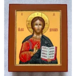lord pantocrator hand painted icon