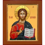 lord pantocrator hand painted icon
