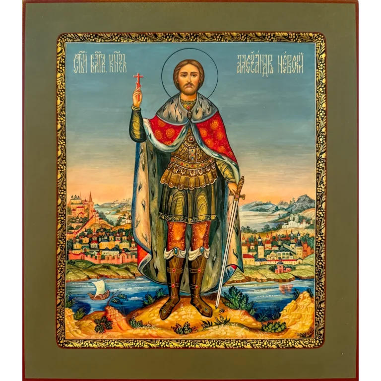 saint alexander nevsky orthodox icon