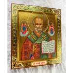 saint nicholas the wonderworker hand painted icon