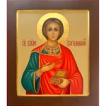 saint panteleimon the healer hand painted icon