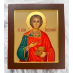 saint panteleimon the healer hand painted icon