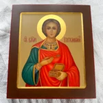 saint panteleimon the healer hand painted icon
