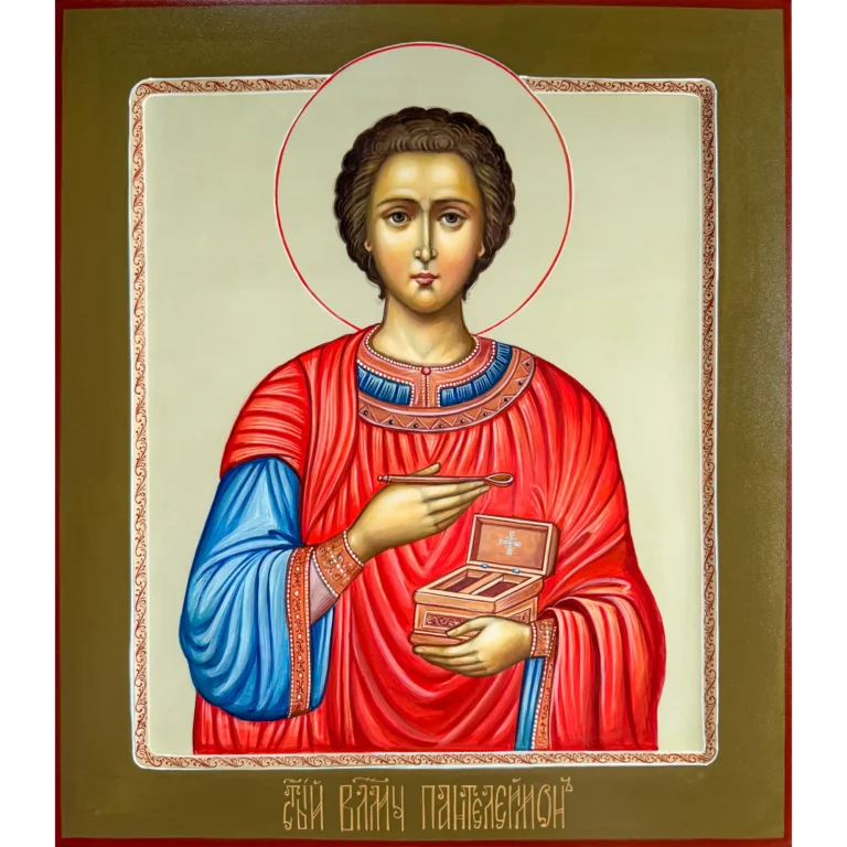 saint panteleimon the healer orthodox icon