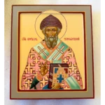 saint spyridon of trimythous orthodox icon