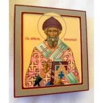 saint spyridon of trimythous orthodox icon