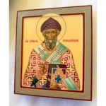 saint spyridon of trimythous orthodox icon