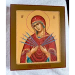 seven arrows mother of god icon