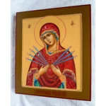 seven arrows mother of god icon