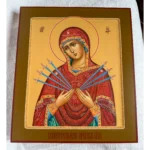 seven arrows mother of god icon