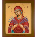 seven arrows mother of god icon