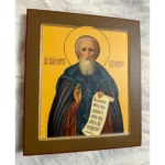 venerable sergius of radonezh orthodox icon